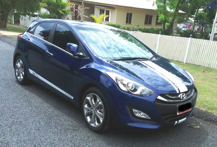 My new i30 is all dressed up
